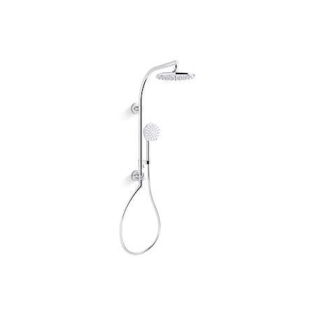 Kohler Occasion Hydrorail-R Set, 1.75 Gpm K-27118-G-CP